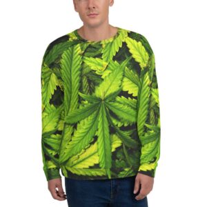 Hemp Plant Unisex Sweatshirt