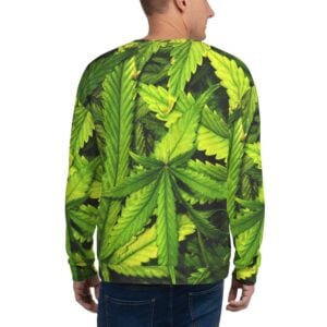 Hemp Plant Unisex Sweatshirt