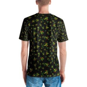 Hemp Leaf Multi-Color Men’s T-shirt